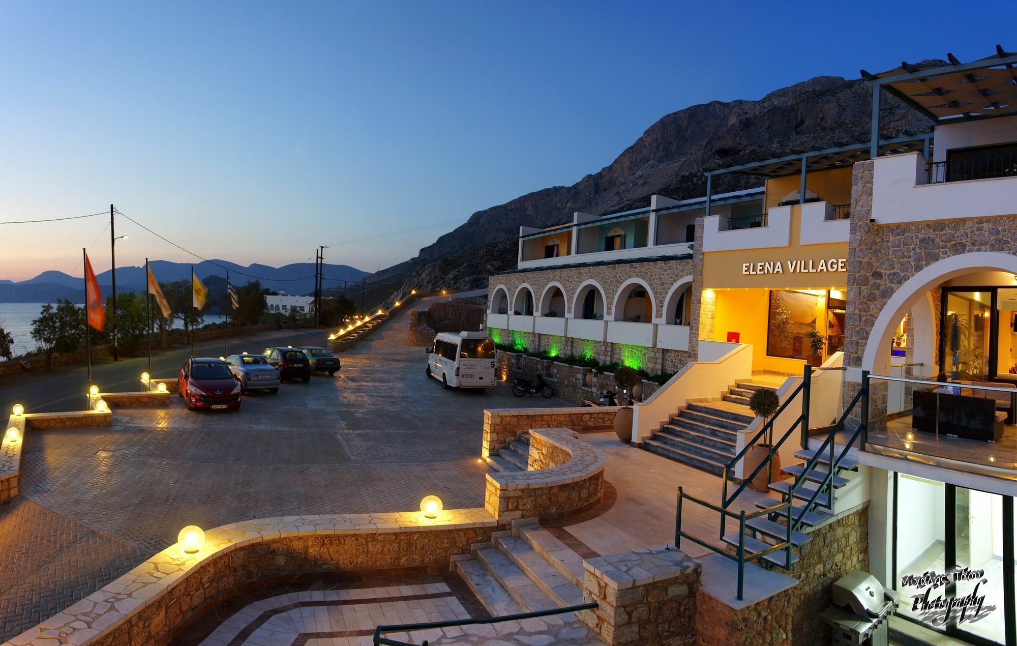 Elena Village Hotel & Suites Myrties Extérieur photo
